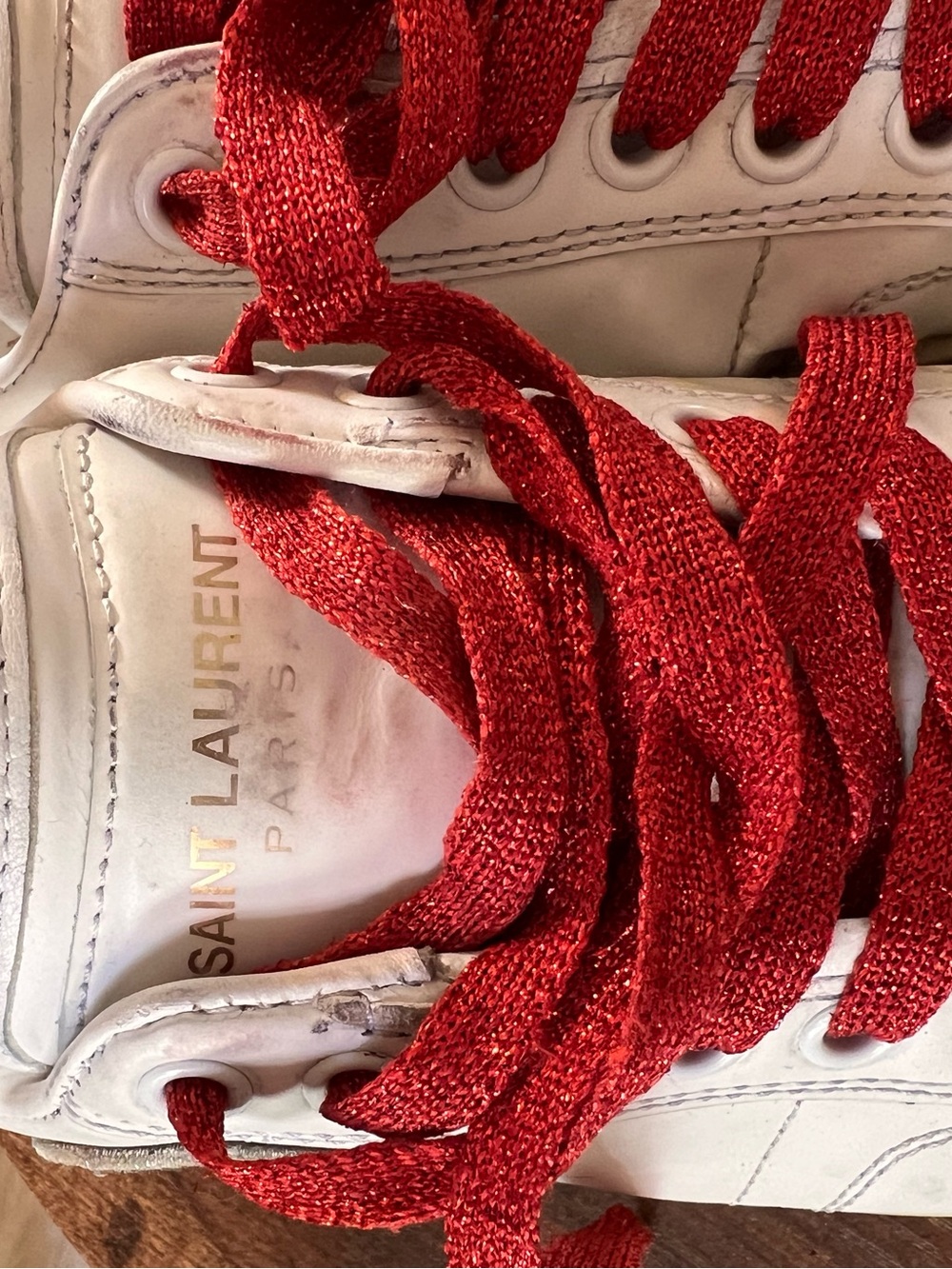 SAINT LAURENT COURT CLASSIC SNEAKERS ✨ - Picture 5 of 8